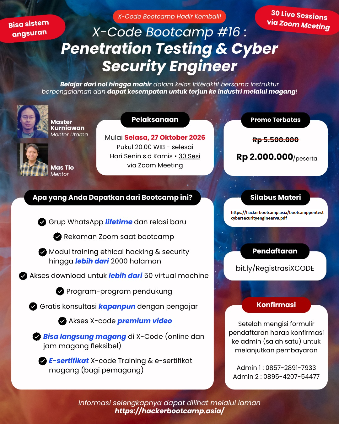 Banner Baru Hacker Bootcamp